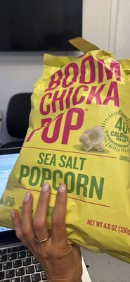 Angie's BOOMCHICKAPOP Sea Salt Popcorn, 4.8 oz.