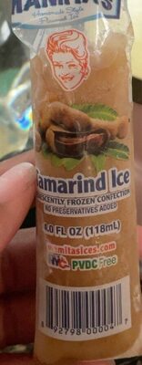 Tamarinde Homemade Style Flavored Ice, Tamarinde Homemade Style