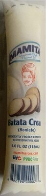 Batata (Boniato) Cream
