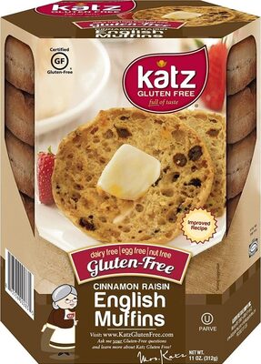 Gluten-Free Cinnamon Raisin English Muffins, Cinnamon Raisin