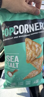 Sea Salt The Crunchy And Wholesome Popped-Corn Snack, Sea Salt