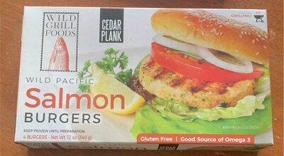 Salmon Wild Pacific Burgers, Salmon