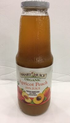 Organic Apricot-Peach 100% Juice, Apricot; Peach