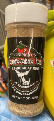 2 Gringo's Chupacabra Meat Rub, 7 Oz