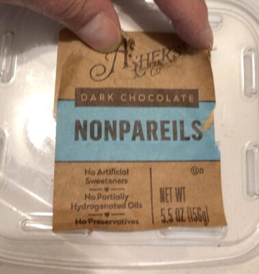 Dark Chocolate Nonpareils, Dark Chocolate