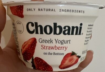 Strawberry On The Bottom Nonfat Greek Yogurt, Strawberry
