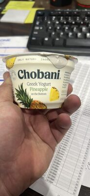 Pineapple On The Bottom Low-Fat Greek Yogurt, Pineapple