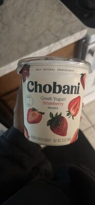 Strawberry Blended Nonfat Greek Yogurt, Strawberry