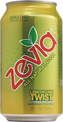 Zero Calorie Soda, Lemon Lime Twist