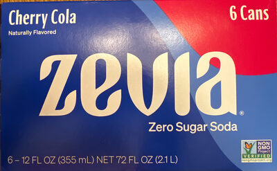 Zero Calorie Soda, Cherry Cola