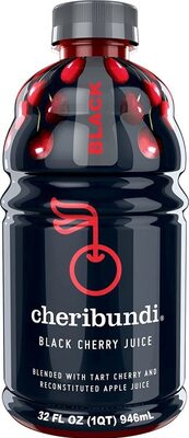 Black Cherry Blended With Tart Cherry And Reconstituted Apple Juice, Black