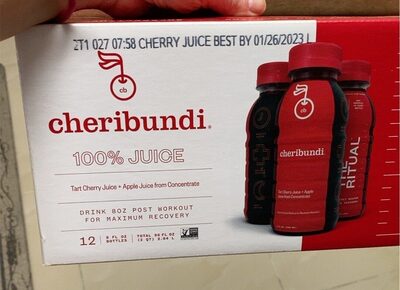 Tart Cherry + Apple Juice, Tart Cherry + Apple