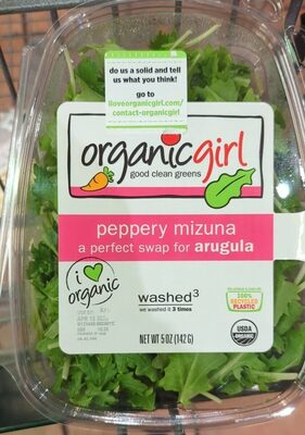 Peppery Mizuna, Peppery