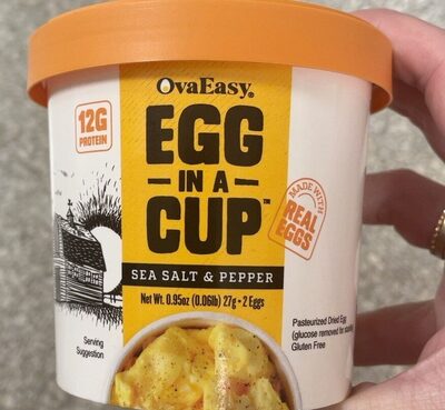 Sea Salt & Pepper Pasteurized Dried Egg, Sea Salt & Pepper