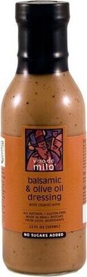 Balsamic & Olive Oil Dressing With Chianti Wine, Balsamic & Olive Oil