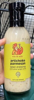 Artichoke Parmesan Dressing With Pinot Grigio Wine, Artichoke Parmesan