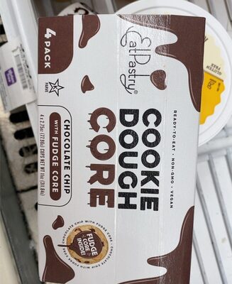 Cookie Dough Core Chocolate Chip With Fudge Core Ice Cream, Fudge Core