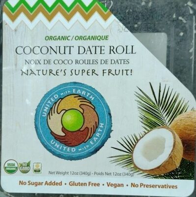 Coconut Date Roll, Coconut