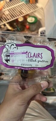 Crme Filled Pastries Clairs