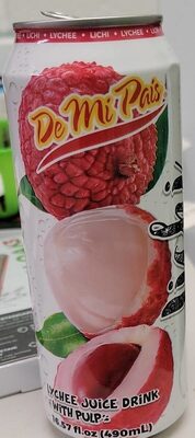 Lychee Juice Drink With Pulp, Lychee