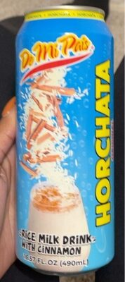 Horchata Rice Milk Drink With Cinnamon, Horchata With Cinnamon