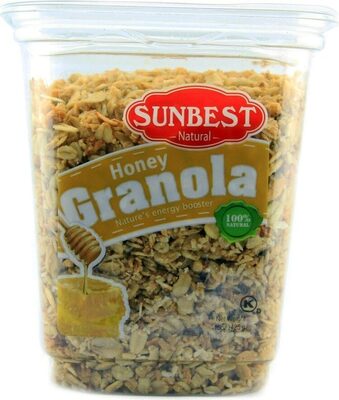 Honey Granola Crunchy Clusters Plant Based Snack, Honey