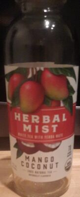 Mango Coconut White Tea With Yerba Mate, Mango Coconut