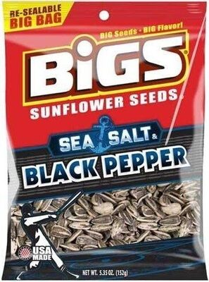 Cracked Pepper Flavor Sunflower Seeds, Cracked Pepper