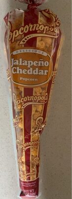 Jalapeno Spicy Cheddar Cheese Flavored Popcorn, Jalapeno Cheddar