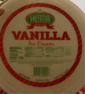 Vanilla Ice Cream, Vanilla