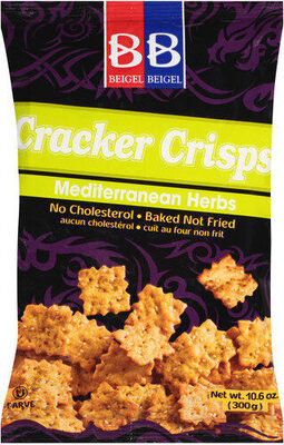 Mediterranean Herbs Cracker Crisps, Mediterranean Herbs