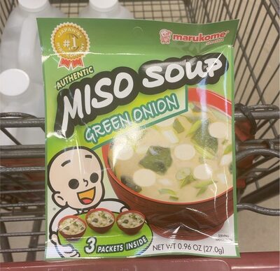 Green Onion Miso Soup, Green Onion