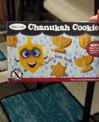 Shortbread Chanukah Cookies, Shortbread