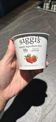 siggis Strawberry Icelandic-Style Nonfat Yogurt, 5.3 oz