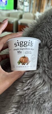Spiced Pear Icelandic Style Cream-Skyr Strained Low-Fat Yogurt, Spiced Pear