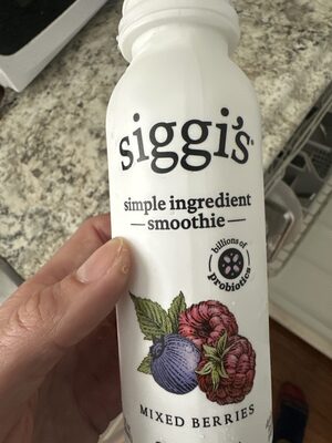 Blueberry Swedish Style Filmjolk Whole-Milk Drinkable Yogurt, Blueberry
