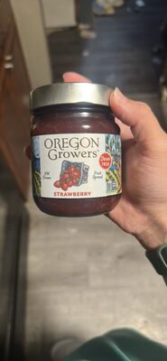 Oregon Growers, Fruit Spread, Strawberry, Strawberry