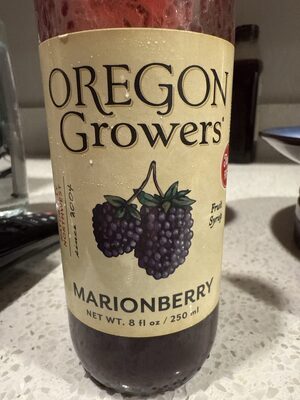 Marionberry Fruit Syrup, Marionberry