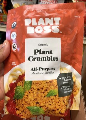All-Purpose Organic Meatless Plant Crumbles, All-Purpose