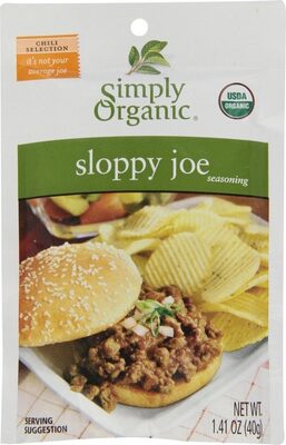 Sloppy Joe Seasoning Mix, Sloppy Joe
