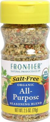 Frontier, Organic All-Purpose Seasoning Blend