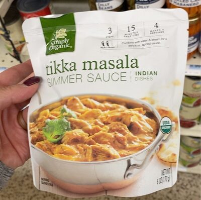 Tikka Masala Simmer Sauce Indian Dishes, Tikka Masala