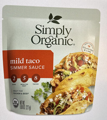 Mild Taco Simmer Sauce