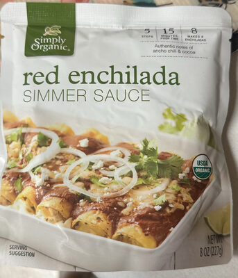 Red Enchilada Simmer Sauce, Red Enchilada