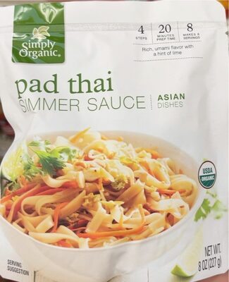 Pad Thai Simmer Sauce, Pad Thai