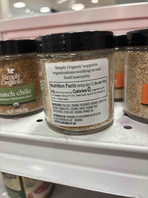 Citrus Rosemary Finishing Salt, Citrus Rosemary