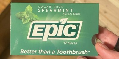 Spearmint Sugar-Free Xylitol Gum, Spearmint