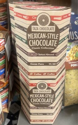 Chocolate Mexicano Classic Collection, Cinnamon, Vanilla, Guajillo Chili, Salted Almond, Cacao Puro, Coffee