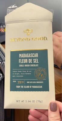 Madagascar Fleur De Sel Single Origin Chocolate, Madagascar Fleur De Sel