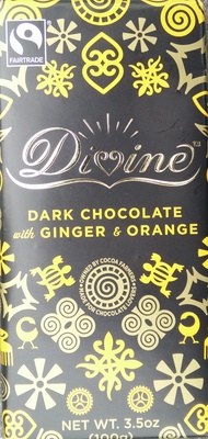 70% Cocoa Chocolate, Ginger & Orange